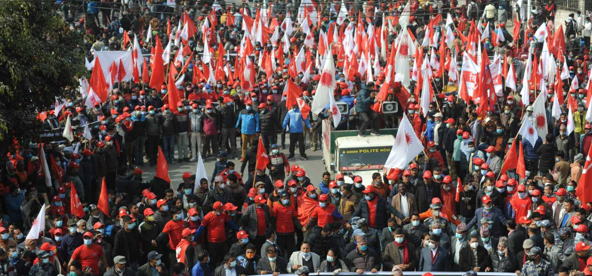 प्रचण्ड–नेपाल समूहद्वारा तेस्रो चरणको आन्दोलन घोषणा